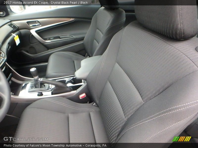 Front Seat of 2017 Accord EX Coupe