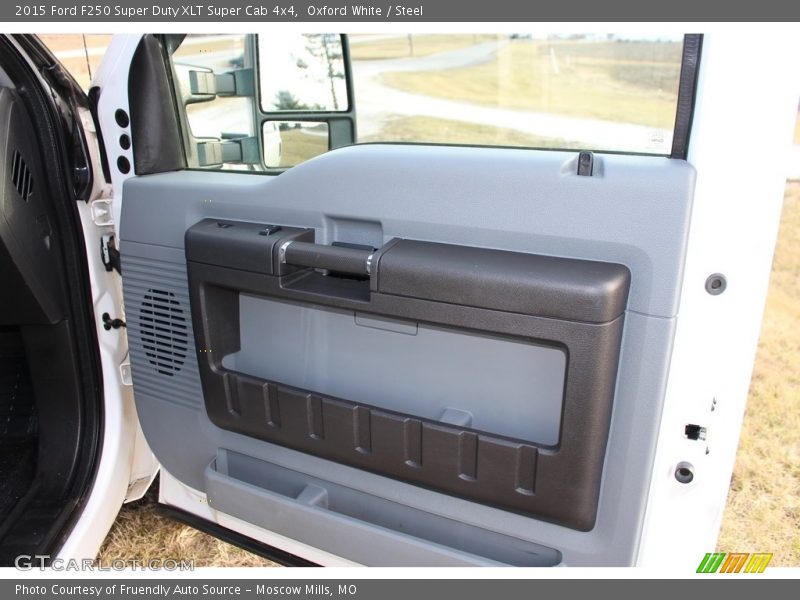 Oxford White / Steel 2015 Ford F250 Super Duty XLT Super Cab 4x4