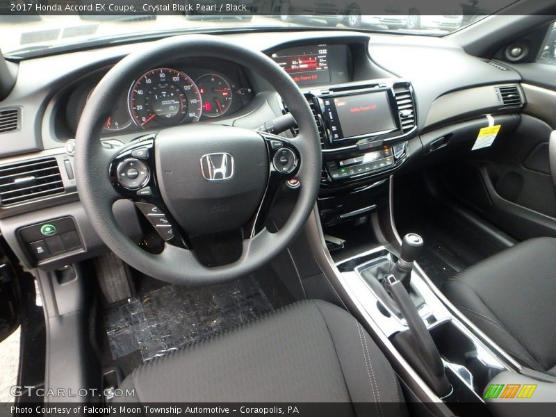  2017 Accord EX Coupe Black Interior
