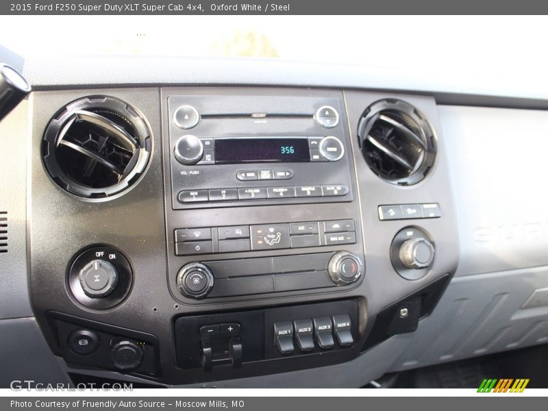 Oxford White / Steel 2015 Ford F250 Super Duty XLT Super Cab 4x4