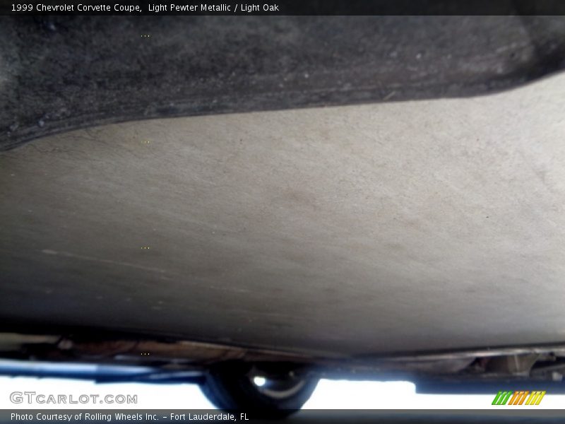 Light Pewter Metallic / Light Oak 1999 Chevrolet Corvette Coupe