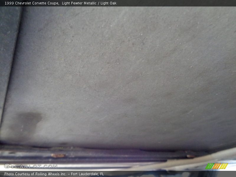 Light Pewter Metallic / Light Oak 1999 Chevrolet Corvette Coupe