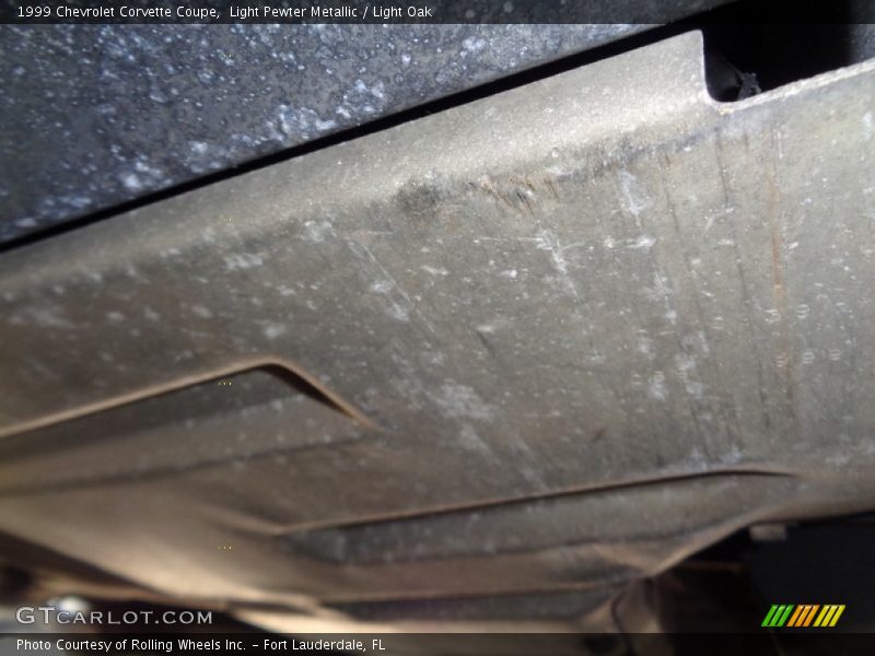 Light Pewter Metallic / Light Oak 1999 Chevrolet Corvette Coupe