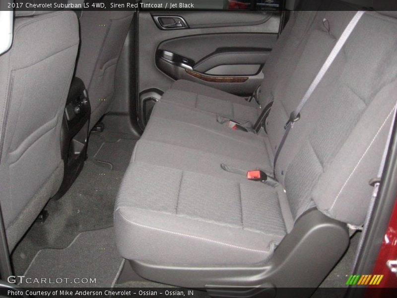 Siren Red Tintcoat / Jet Black 2017 Chevrolet Suburban LS 4WD