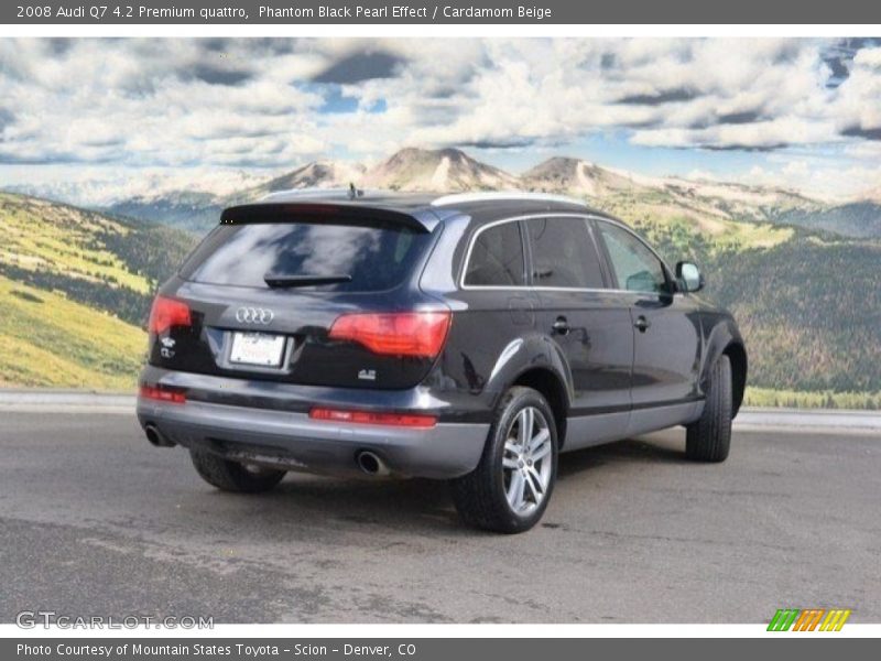 Phantom Black Pearl Effect / Cardamom Beige 2008 Audi Q7 4.2 Premium quattro