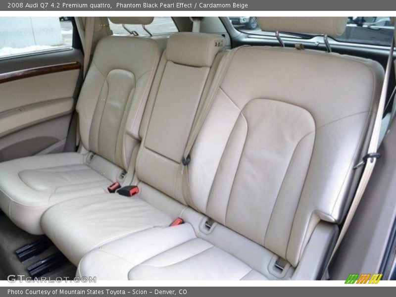 Phantom Black Pearl Effect / Cardamom Beige 2008 Audi Q7 4.2 Premium quattro