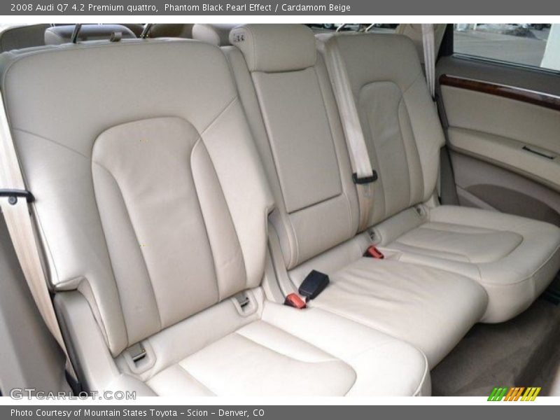 Phantom Black Pearl Effect / Cardamom Beige 2008 Audi Q7 4.2 Premium quattro