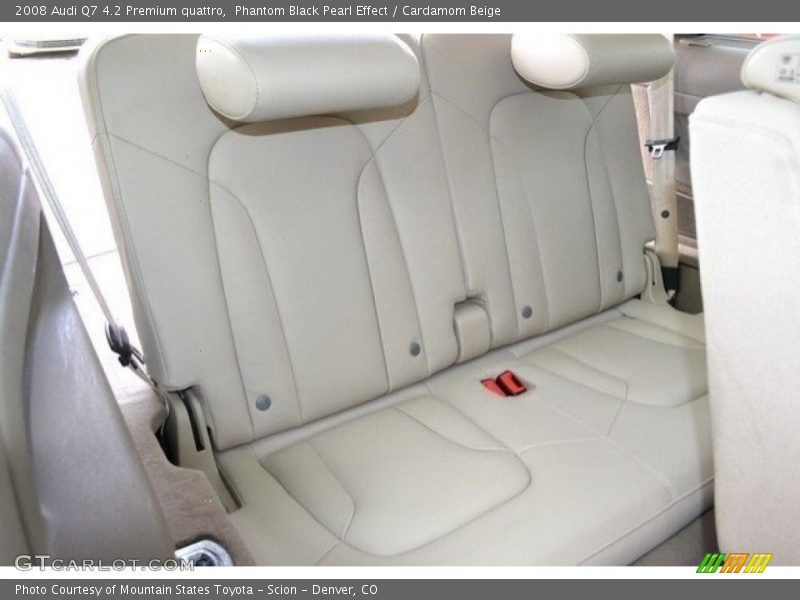 Phantom Black Pearl Effect / Cardamom Beige 2008 Audi Q7 4.2 Premium quattro