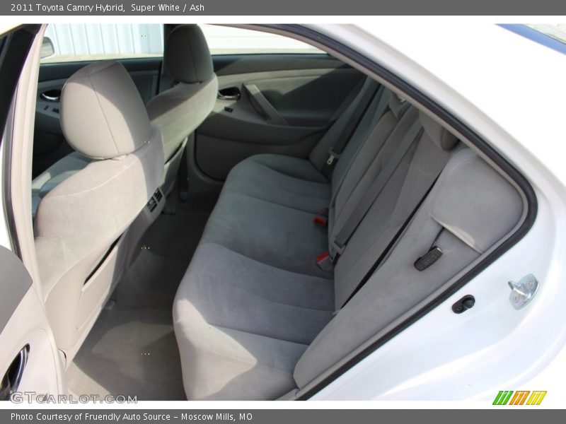 Super White / Ash 2011 Toyota Camry Hybrid