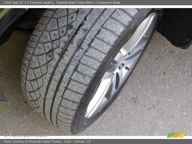Phantom Black Pearl Effect / Cardamom Beige 2008 Audi Q7 4.2 Premium quattro