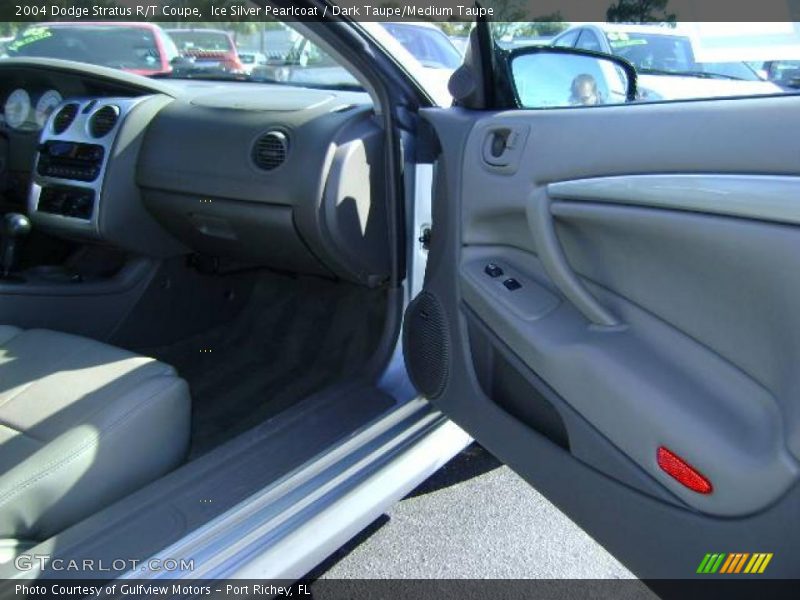 Ice Silver Pearlcoat / Dark Taupe/Medium Taupe 2004 Dodge Stratus R/T Coupe