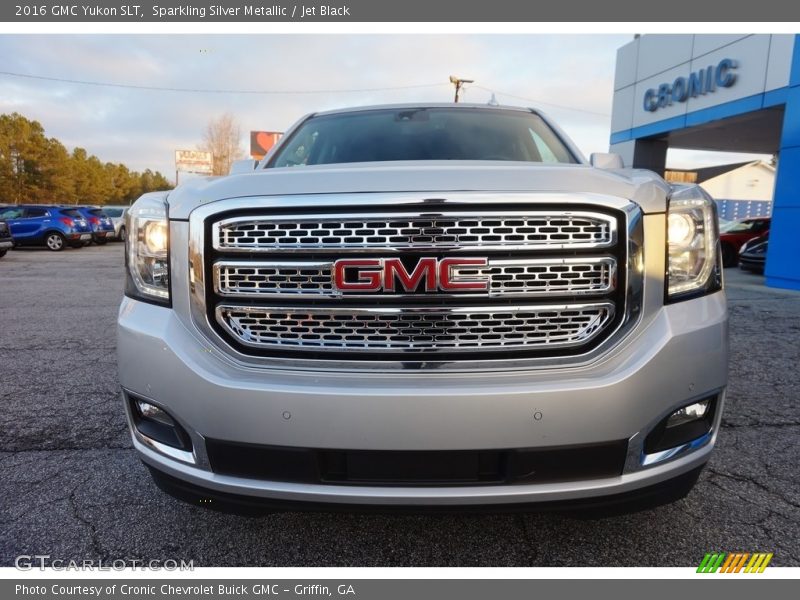 Sparkling Silver Metallic / Jet Black 2016 GMC Yukon SLT