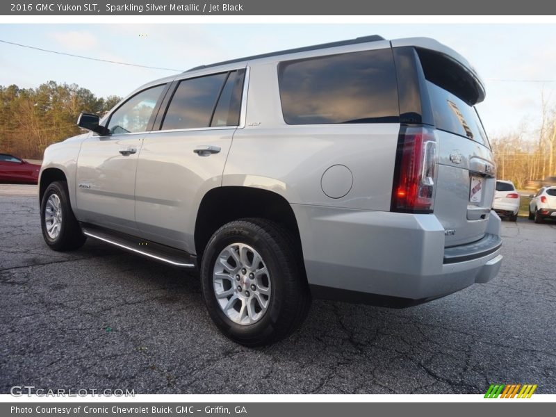 Sparkling Silver Metallic / Jet Black 2016 GMC Yukon SLT