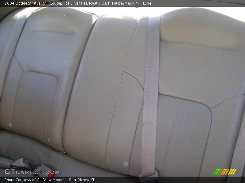 Ice Silver Pearlcoat / Dark Taupe/Medium Taupe 2004 Dodge Stratus R/T Coupe