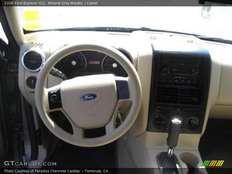 Mineral Grey Metallic / Camel 2006 Ford Explorer XLS