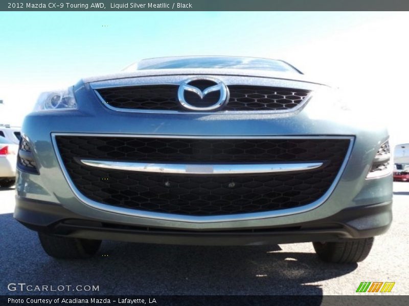 Liquid Silver Meatllic / Black 2012 Mazda CX-9 Touring AWD