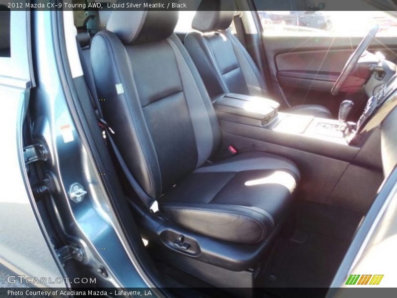 Liquid Silver Meatllic / Black 2012 Mazda CX-9 Touring AWD