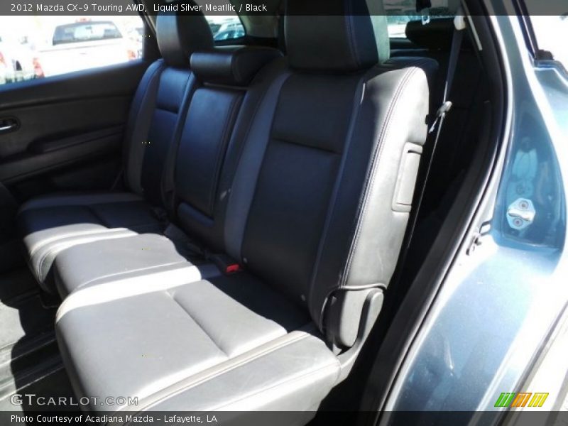Liquid Silver Meatllic / Black 2012 Mazda CX-9 Touring AWD