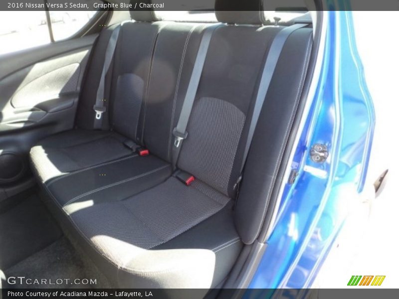 Graphite Blue / Charcoal 2016 Nissan Versa S Sedan