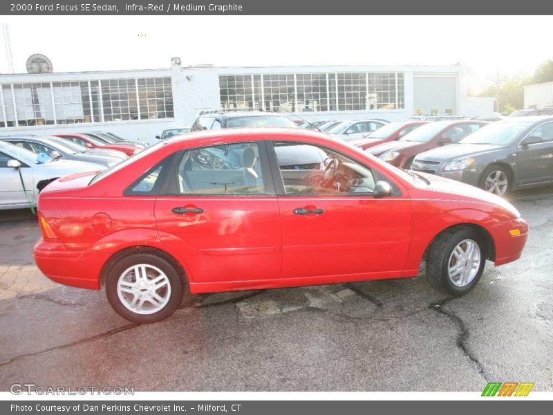 Infra-Red / Medium Graphite 2000 Ford Focus SE Sedan