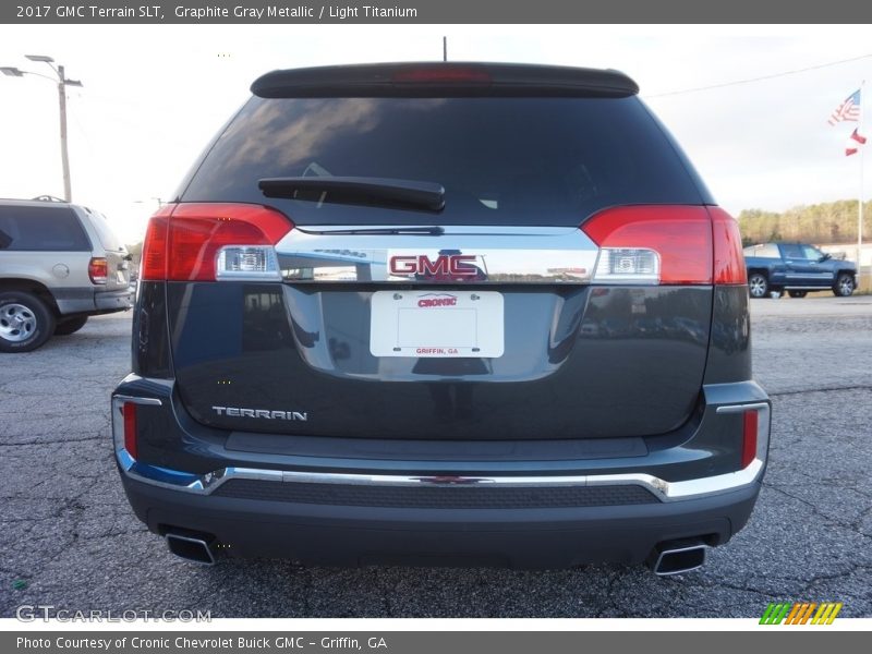Graphite Gray Metallic / Light Titanium 2017 GMC Terrain SLT