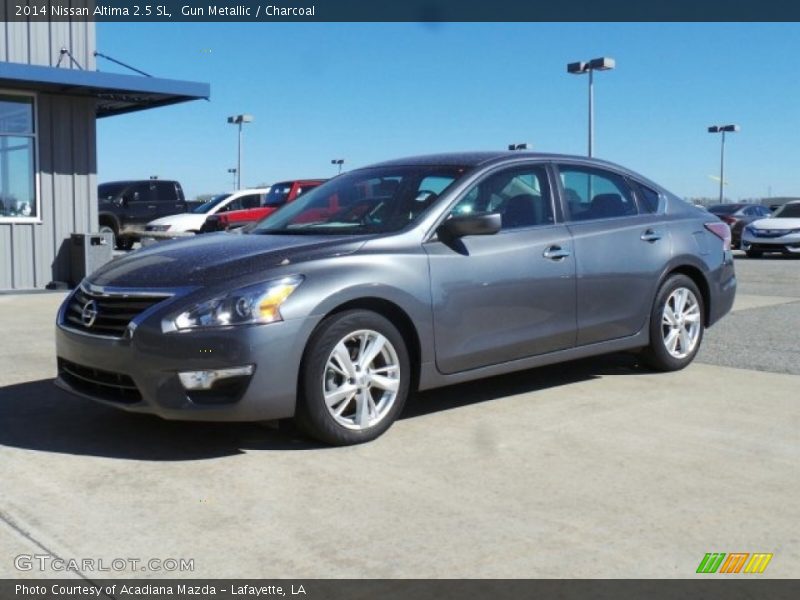 Gun Metallic / Charcoal 2014 Nissan Altima 2.5 SL