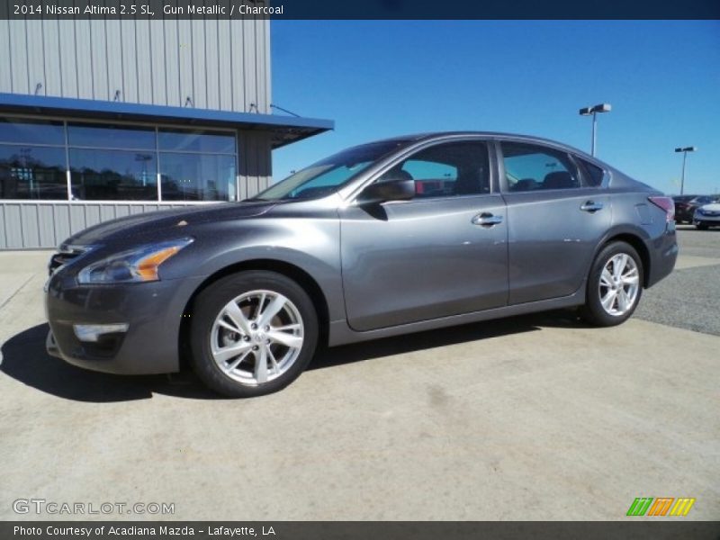 Gun Metallic / Charcoal 2014 Nissan Altima 2.5 SL