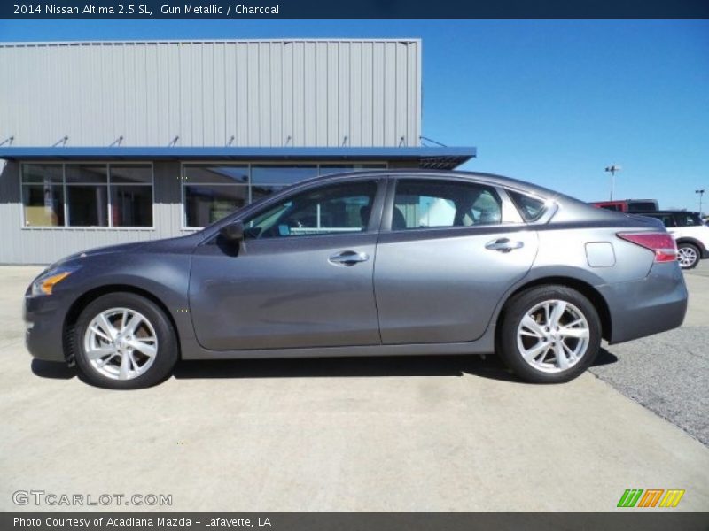 Gun Metallic / Charcoal 2014 Nissan Altima 2.5 SL