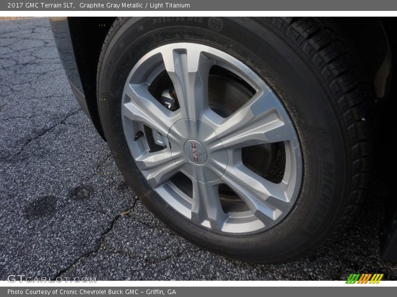 Graphite Gray Metallic / Light Titanium 2017 GMC Terrain SLT