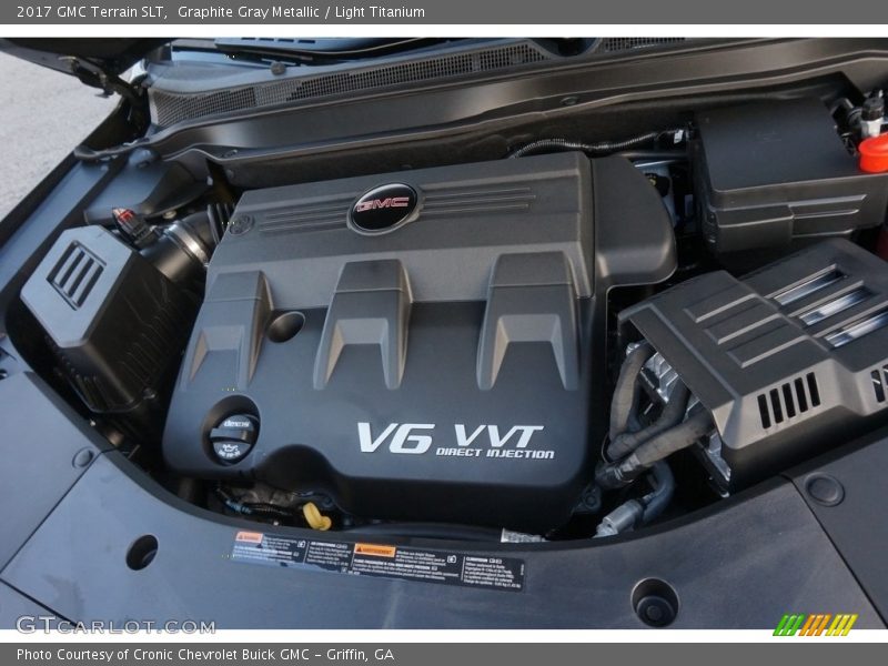 Graphite Gray Metallic / Light Titanium 2017 GMC Terrain SLT