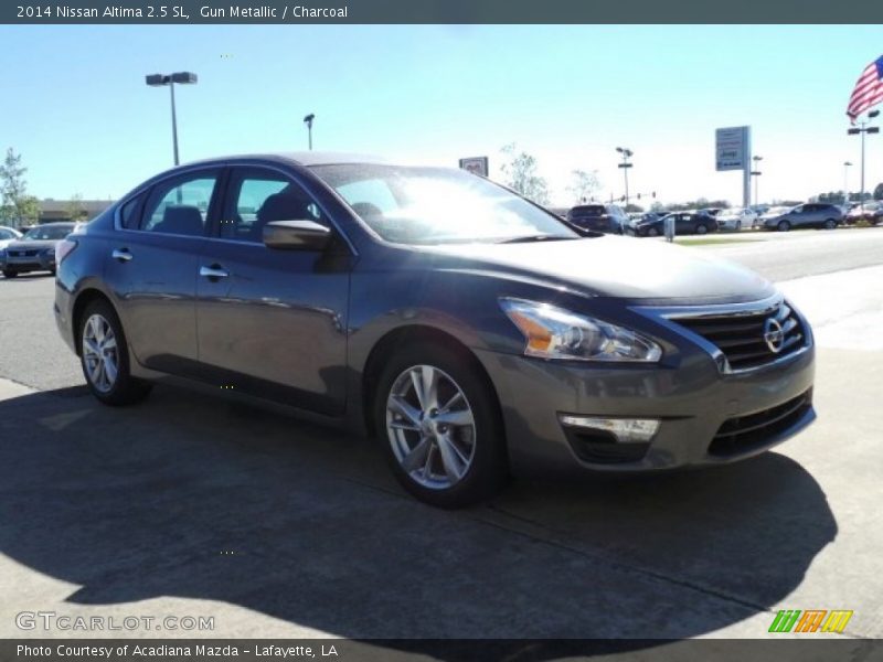 Gun Metallic / Charcoal 2014 Nissan Altima 2.5 SL