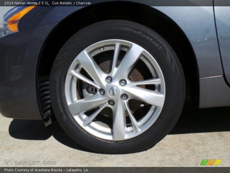 Gun Metallic / Charcoal 2014 Nissan Altima 2.5 SL