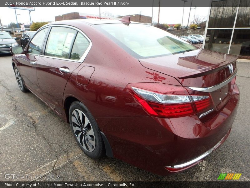 Basque Red Pearl II / Ivory 2017 Honda Accord Hybrid EX-L Sedan