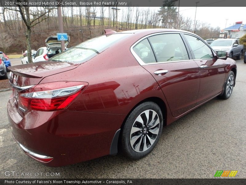 Basque Red Pearl II / Ivory 2017 Honda Accord Hybrid EX-L Sedan