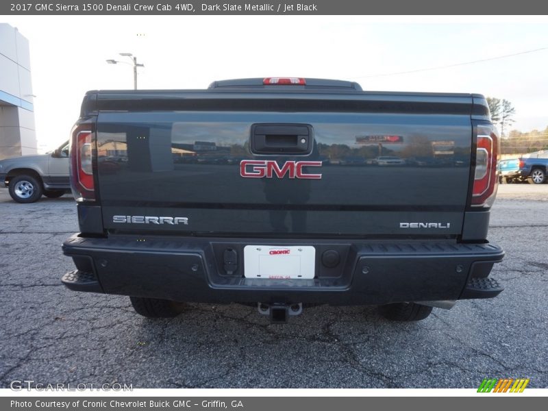 Dark Slate Metallic / Jet Black 2017 GMC Sierra 1500 Denali Crew Cab 4WD