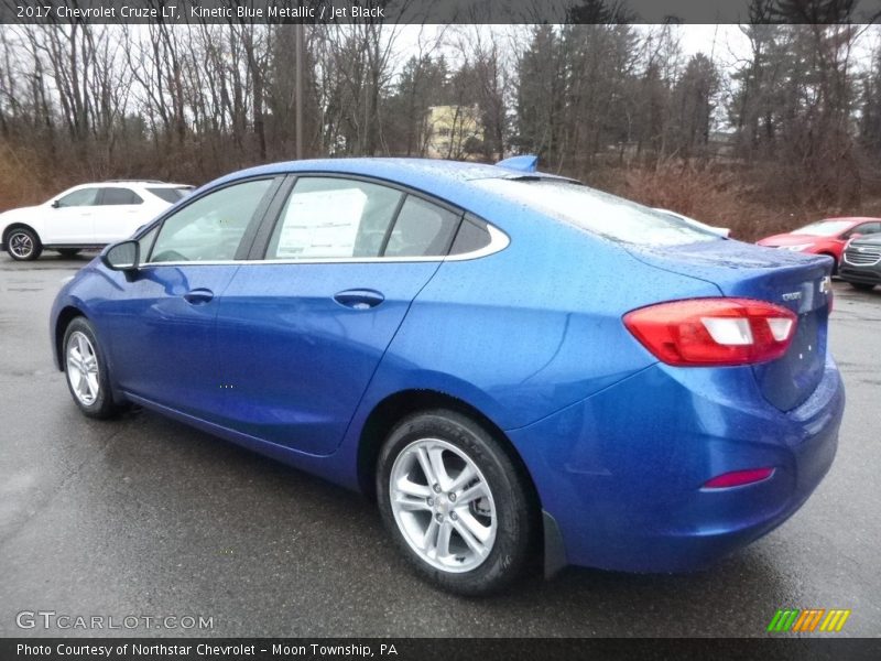 Kinetic Blue Metallic / Jet Black 2017 Chevrolet Cruze LT