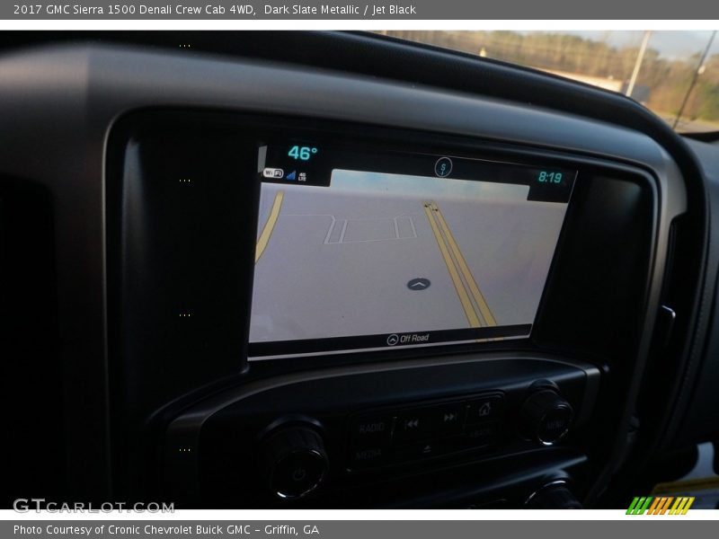 Dark Slate Metallic / Jet Black 2017 GMC Sierra 1500 Denali Crew Cab 4WD