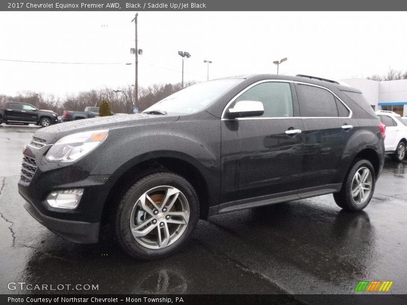 Black / Saddle Up/Jet Black 2017 Chevrolet Equinox Premier AWD