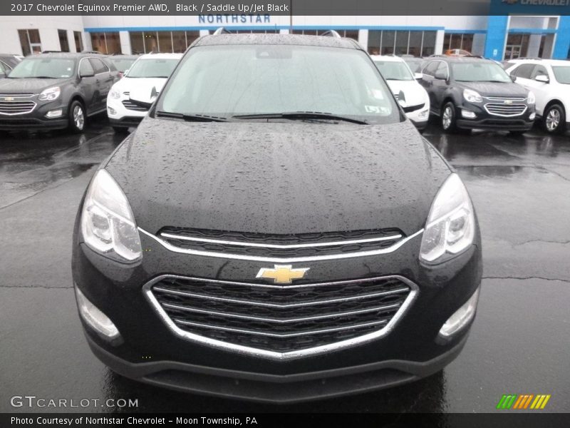 Black / Saddle Up/Jet Black 2017 Chevrolet Equinox Premier AWD