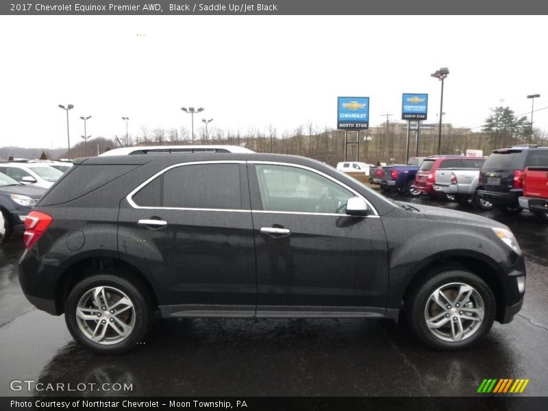 Black / Saddle Up/Jet Black 2017 Chevrolet Equinox Premier AWD