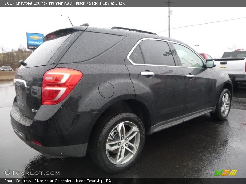 Black / Saddle Up/Jet Black 2017 Chevrolet Equinox Premier AWD