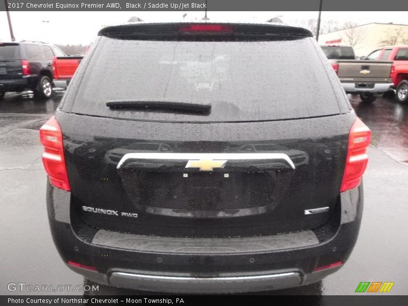 Black / Saddle Up/Jet Black 2017 Chevrolet Equinox Premier AWD