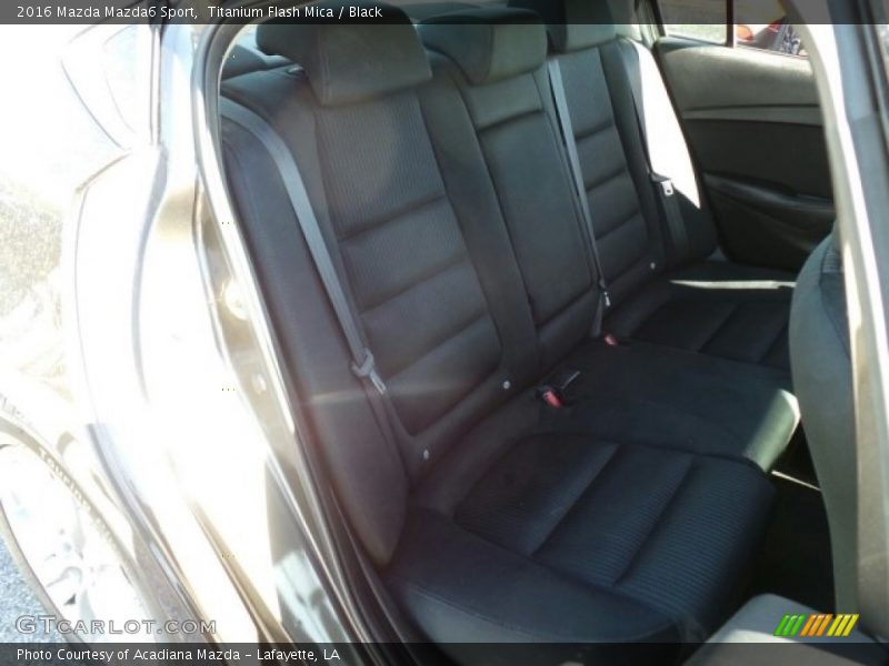 Titanium Flash Mica / Black 2016 Mazda Mazda6 Sport