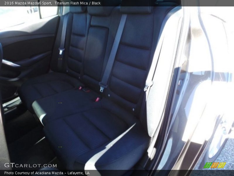 Titanium Flash Mica / Black 2016 Mazda Mazda6 Sport
