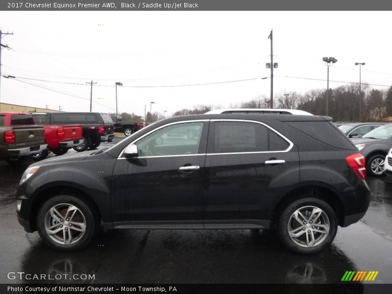 Black / Saddle Up/Jet Black 2017 Chevrolet Equinox Premier AWD