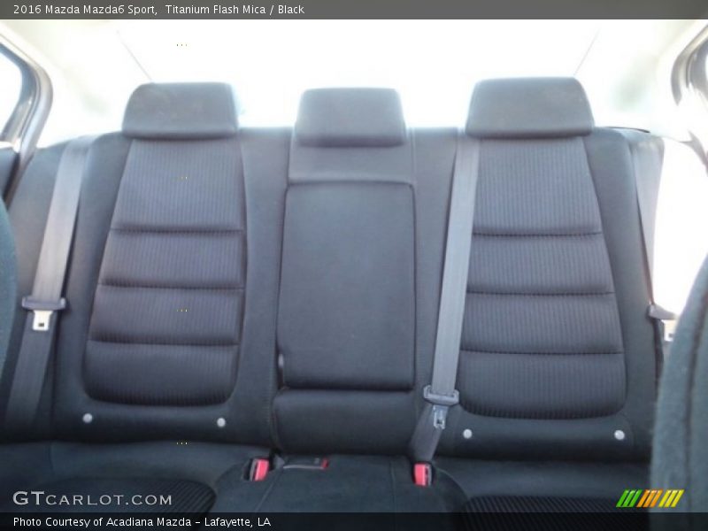Titanium Flash Mica / Black 2016 Mazda Mazda6 Sport