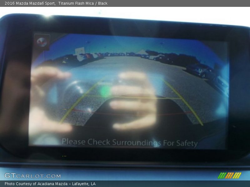 Titanium Flash Mica / Black 2016 Mazda Mazda6 Sport