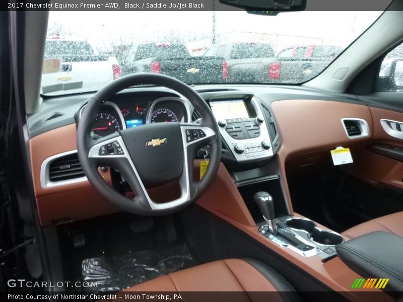 Black / Saddle Up/Jet Black 2017 Chevrolet Equinox Premier AWD