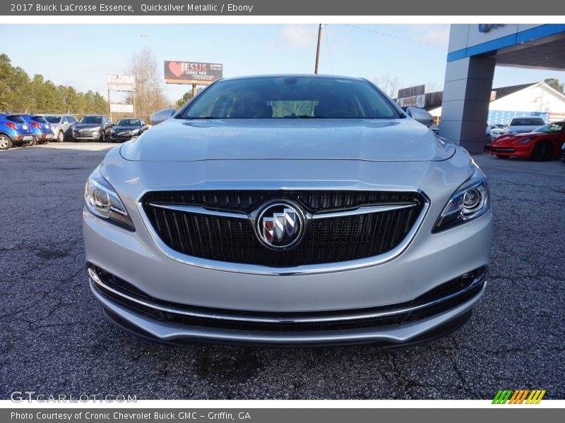 Quicksilver Metallic / Ebony 2017 Buick LaCrosse Essence