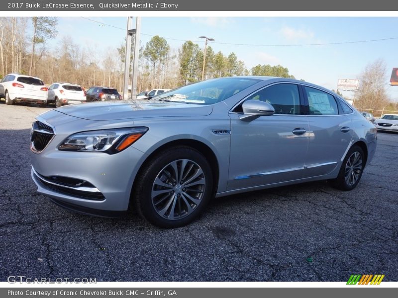 Quicksilver Metallic / Ebony 2017 Buick LaCrosse Essence